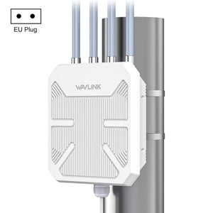 Wavlink Outdoor WiFi Extender AX1800 High Power Outdoor Weatherproof WiFi Range Extender Dual Band 2.4GHz+5GHz 1800Mbps Access Point