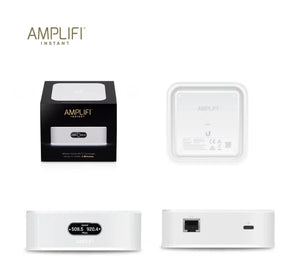 Ubiquiti AmpliFi AFI-INS-R AFI-INS Instant Seamless Whole Home Wireless Internet Coverage WiFi Router Mesh Point WiFi Extender