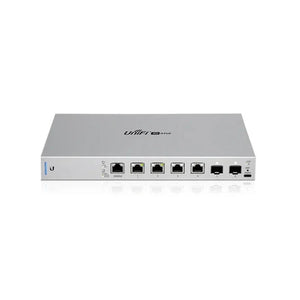 Ubiquiti US-XG-6POE 10 Gbit Ethernet PoE Switch 170W, with SFP+ (Gen1), 4x1/2.5/5/10 GbE PoE++ ports, 2x10G SFP+ ports, Layer 3 switching, 2xDC
