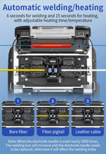 Load image into Gallery viewer, Signal Fire Brand AI-20 Optical Fiber Fusion Splicer Electric Cleaver Welder Machine 6 Motors Core Alignment 7800 mAh battery AI-20A
