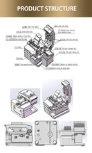 Load image into Gallery viewer, Original Signal Fire AI-9 AI-8C AI-7 Fusion Splicer S09 Fiber Cleaver and Blade, SC/UPC, Single Mode, 1Meter FTTx Fiber Optics Splicing Machine
