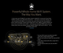 Load image into Gallery viewer, Asus RT-AX88U AX6000 Dual Band WiFi6 Gaming Router 802.11ax Router Game Mode MU-MIMO + OFDMA 2.4GHz 4x4, 5GHz 4x4 AiMesh WiFi Wireless Router
