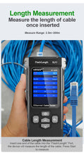 Load image into Gallery viewer, NOYAFA NF-8506 Network Cable Tester Support PING test/IP scan/network port speed Multifunction Cable Tracker finding tool
