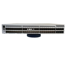 Load image into Gallery viewer, Brocade G720 series 64 port switch, 56 port activation, including 56 Brocade 64Gb/s shortwave multi-mode modules, port side intake

