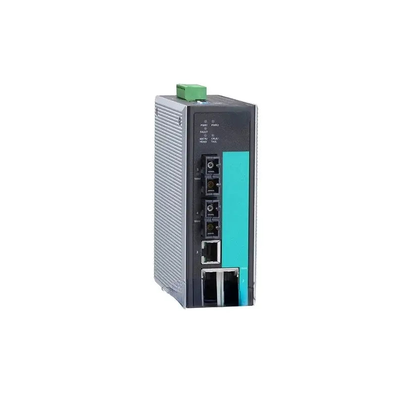 Moxa EDS-405A industrial switch 10/100BaseT(X) Ports (RJ45 connector), Turbo Ring, Turbo Chain (recovery time < 20ms @ 250 switches)