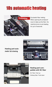 Signal Fire Ai-9 Ai-10A Ai-6C Fiber Fusion Splicer Cable Splicing Machine Fibre Optic Tools Optical Equipment for Fiber Optics