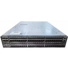 Load image into Gallery viewer, Brocade G630 128 port switch, 48 port activation, including 48 Brocade 32Gb/s shortwave multi-mode modules, port side intake BR-G630-48-32G-F
