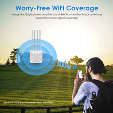 Load image into Gallery viewer, Wavlink WiFi Extender AX3000 WiFi6 Wireless Outdoor Access Point IP67 Weatherproof WiFi Repeater 300m 2.4/5.8GHz 3000Mbps WiFi AP

