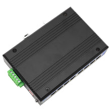 Load image into Gallery viewer, UOTEK 8 Port Unmanaged Gigabit POE Ethernet Switch Support 802.3af/at Din-rail Ethernet Switch UT-6408GC-POE VLAN Mode UT-6408GC-POE
