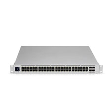 Load image into Gallery viewer, UBIQUITI 48-port, Layer 3 Etherlighting 2.5 GbE and PoE++ output Switch, 48 x 10 Gig SFP+, 6 x 40/100 Gig QSFP28 USW-Pro-Max-48-PoE
