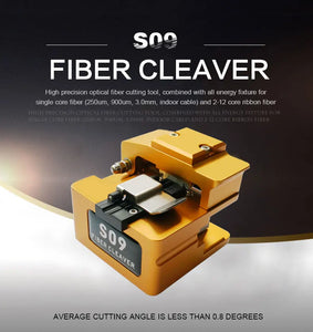 Original Signal Fire AI-9 AI-8C AI-7 Fusion Splicer S09 Fiber Cleaver and Blade, SC/UPC, Single Mode, 1Meter FTTx Fiber Optics Splicing Machine