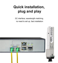 Load image into Gallery viewer, ONTi 10G BIDI SM SC WDM SFP+ Module 1270/1330nm Single Mode 10-60KM Fiber Optic Module Compatible with Cisco ...Etc Switch
