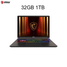Load image into Gallery viewer, MSI Crosshair 17 HX AI Gaming Laptop 17 Inch QHD 2.5K 240Hz IPS Screen Intel Ultra 9-275HX 32GB 2T RTX5060 Netbook

