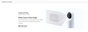Ubiquiti Camera G3 Flex UVC-G3-FLEX Instant Wi-Fi & Bluetooth Stylish Full HD 1080P mini turret camera, infrared LEDs, 25 FPS