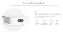 Load image into Gallery viewer, Ubiquiti AmpliFi AFI-INS-R AFI-INS Instant Seamless Whole Home Wireless Internet Coverage WiFi Router Mesh Point WiFi Extender
