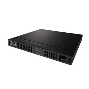 Cisco ISR 4461 Network Router ISR 4000 with 4 onboard GE, 3 NIM slots, 1 ISC slot, 3 SM slots, 8GB Flash, 2GB DRAM default, 4GB DRAM