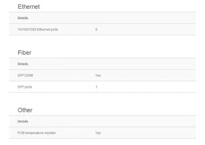 Mikrotik RB260GS / CSS106-5G-1S Smart SOHO Switch 5xGigabit Ethernet, one SFP cage powered by an Atheros Switch Chip
