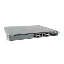 Load image into Gallery viewer, Juniper EX3400 Switch, 24x1G PoE+/4x10G SFP+/2x40G QSFP+ EX3400 Series 24 Ports 10/100/1000BaseT PoE+ Ethernet Network Switch EX3400-24P

