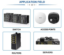 Load image into Gallery viewer, Aruba HPE One Gigabit SFP RJ45 T 100m Cat5e XCVR, 4x Port Stacking Module, SFP Modules, J8177D, Gigabit Ethernet, 1 Year Warranty
