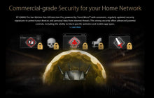 Load image into Gallery viewer, Asus RT-AX88U AX6000 Dual Band WiFi6 Gaming Router 802.11ax Router Game Mode MU-MIMO + OFDMA 2.4GHz 4x4, 5GHz 4x4 AiMesh WiFi Wireless Router
