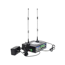 Load image into Gallery viewer, UOTEK G9809 Industrial 4G/3G/2G Port Gateway for Plc Hmi, Support Modbus/S7/IEC101/IEC103/DLT645, DC12V/1.5A, 1A@12VDC G9809
