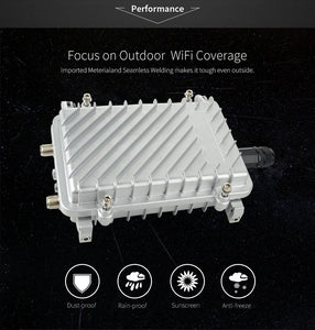 COMFAST CF-WA900 V2 1750Mbps Outdoor WiFi Dual Band High Power Wireless Base Station Broadband Amplifiers OMNI-DIRECTIONAL 3-5KM Long-range Coverage