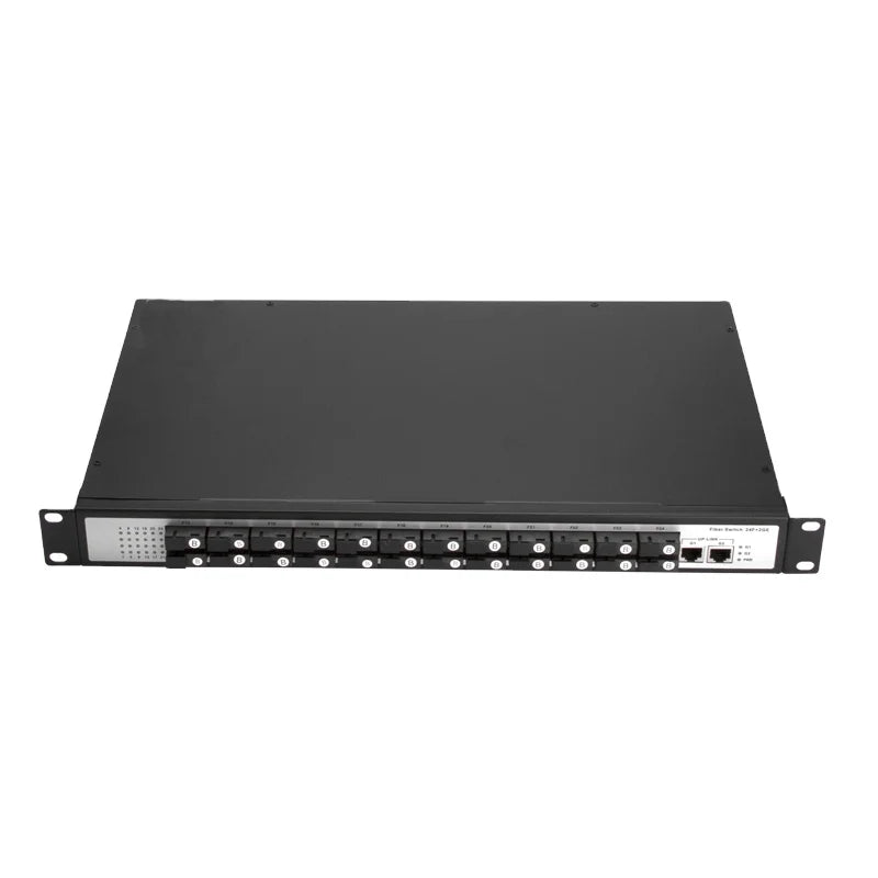 ATD-G24F2E-RS  10/100/1000M adaptive fast Ethernet Enterprise Optical Fiber Switch Gigabit 24Port Fiber optical SC SFP 2 Ethernet 3KM