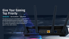 Load image into Gallery viewer, Asus ROG STRIX GS-AX5400 Dual-band WiFi 6 Gaming Router, AX5400 160 MHz Wi-Fi 6 Channels, PS5, Mobile Game Mode, VPN
