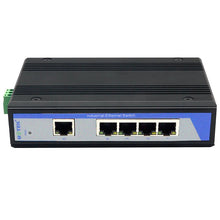 Load image into Gallery viewer, UOTEK Industrial Grade 100M 5 Ports Unmanaged Ethernet Switch DIN-rail without Power, 5x10/100Base-T(X) ports, Auto MDI/MDI-X, UT-6405
