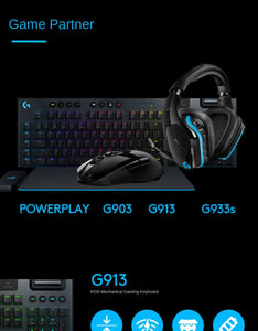 Logitech G903 esports game wireless dual-mode mouse rechargeable desktop computer/Laptop Gaming Mouse Opto-electronic