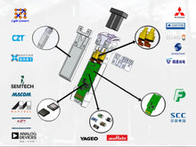 Load image into Gallery viewer, Fiberchao Qsfp28 1310nm 50km Data Center 100G Transceiver Communication Equipment Fiber Optic Equipment LC CE Rohs FCC 1-3 Year
