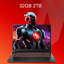 Load image into Gallery viewer, Acer Nitro Gaming Laptop 16in 2.5K 165Hz IPS Screen i7-14650HX 32GB 1TB RTX4060 Gaming Netbook Laptop Computer

