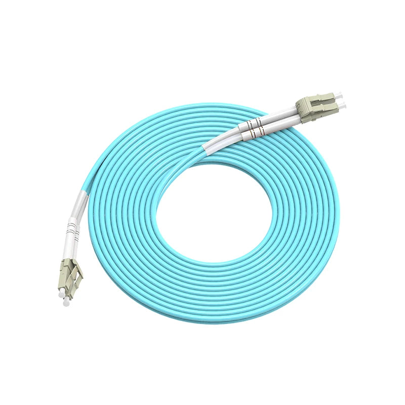 10G OM3 Fiber Optic Patch Cord LC/UPC LC-LC Duplex Multi Mode Cable 1M 2M 3M 5M 10M 15M 20M 30M 50M 100M 3.0mm Jumper Cable
