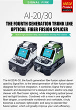 Load image into Gallery viewer, Signalfire AI-20A AI-30A AI-9 AI-8C AI-6 AI-5 Fusion Splicer Machine automatic Fiber Cleaver 6 Motors VFL Power Meter Complete Tool Kits
