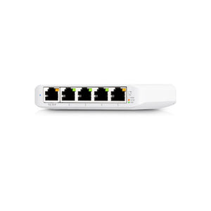 Ubiquiti USW-Flex-Mini Switch Flex Mini, Layer 2 switch with 5xGigabit Ethernet RJ45 ports, including 1x PoE input, fully managed UniFi Network switch