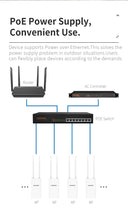 Load image into Gallery viewer, COMFAST EW72V2 1200Mbps Dual Band 5Ghz High Power Outdoor AP Wifi Router Antenna WiFi Base Station
