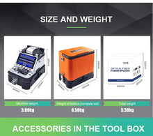 Load image into Gallery viewer, FTTH Splicing Equipment Signal Fire AI-10A AI-7C AI-9 Optical Fiber Fusion Splicer Optic Fiber Cable Automatic Welding Machine
