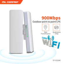 Load image into Gallery viewer, COMFAST 300~900Mbp 5.8G Outdoor WiFi CPE Long range Antenna Repeater wireless Bridge Access Point Amplifer
