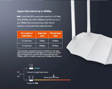 Load image into Gallery viewer, Tenda AC5 Dual Band 5G Home Router Wireless WiFi High-speed 1200M Signal Coverage Wifi Extender English Access Point
