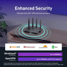 Load image into Gallery viewer, GL.iNet GL-BE9300 (Flint 3) First Tri-band Wi-Fi 7 Home Router 5× 2.5G Ports Robust VPN Capabilities and Parental Controls
