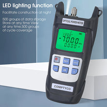 Load image into Gallery viewer, COMPTYCO AUA-Y510A/Y710A High Precision Fiber Optic Power Meter With LED Light OPM Optical Power Meter, Single Mode Fiber
