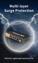 Load image into Gallery viewer, KeepLiNK 5-Port Multi-Gigabit 2.5Gbps Unmanaged Plug and Play Network Ethernet 2.5G Switch 10000Mbps 45G switching KP-9000-6XH-X

