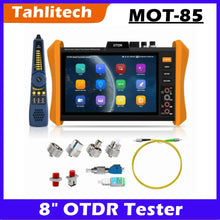 Load image into Gallery viewer, Optical Fiber Tester 8 inches OTDR Tester Built-in VFL OPM LS Event Map OLT SFP Test RJ45 Cable Tester Digital Multimeter Tester

