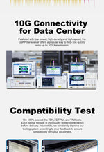 Load image into Gallery viewer, SFP 10Gb BiDi LC WDM Module 10km/20km/40km~100km Tx1270/Rx1330nm SFP+ Transceiver Compatible with Cisco/Miktotik Switch
