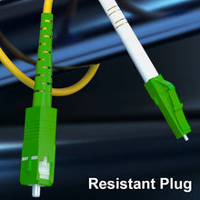 Load image into Gallery viewer, ONTi 0.5-100m SC/APC-LC/APC Fiber Optic Patch Cord 2.0mm SingleMode OS2 Optical Cable SM Simplex Fiber Optic Jumper FTTH
