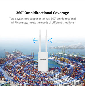 COMFAST High Power Outdoor Wireless AP 1200Mbps WiFi Router 2.4/5.8Ghz POE Long Range Extender Amplifier