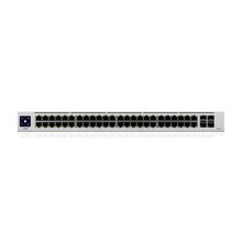 Load image into Gallery viewer, UBIQUITI USW-48-POE Enterprise Switch with 48 PoE Ports, 195W PoE Availability 48-Port Layer 2 PoE Switch With A Silent Fanless Cooling System
