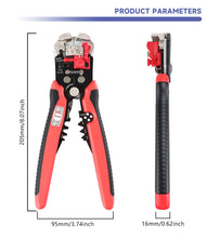 Load image into Gallery viewer, Crimping Pliers Set Toolkit Ferrule Pin Terminal Connectors Mini Adjustable Ratchet Electricians Hexagonal Toolbox Kit YE 10-6
