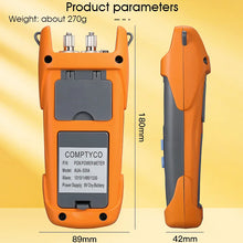 Load image into Gallery viewer, COMPTYCO AUA-330A/U Handheld Fiber Optical PON Power Meter FTTX/ONT/OLT 1310/1490/1550nm APC/UPC Optical Communication instrument
