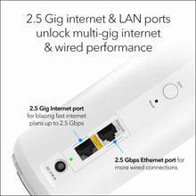 Load image into Gallery viewer, Netgear Orbi 370 Series Band WiFi 7 Mesh Network System for Home (RBE373) Wireless Router + 2 Extenders, Security Features, 5 Gbps
